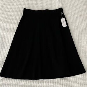 Liz Claiborne black midi skirt size M